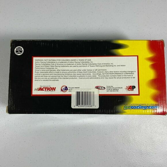 Petty Rudd #28 Nascar Diecast 1 24 Havoline Case Racing Action Rare New in Box - Picture 6 of 6
